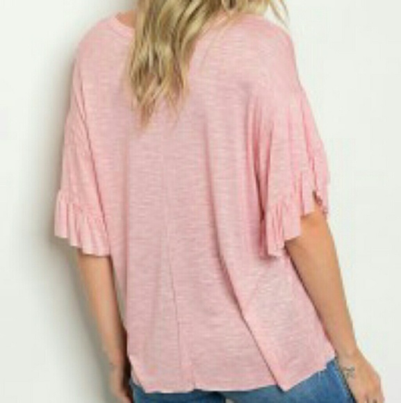 LAST 2!  Light Pink Top - Picture 2 of 2